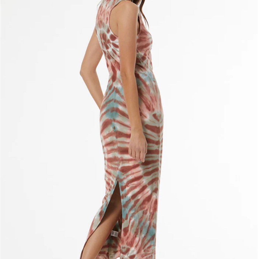 Brand New, Never Been Worn YFB Silas Maxi dress in Deep Rust Venus Wash - Picture 4 of 5